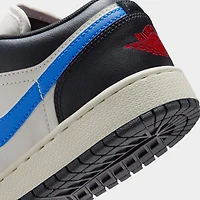 Jordan 1 Low GS Phantom / Rouge université - Voile