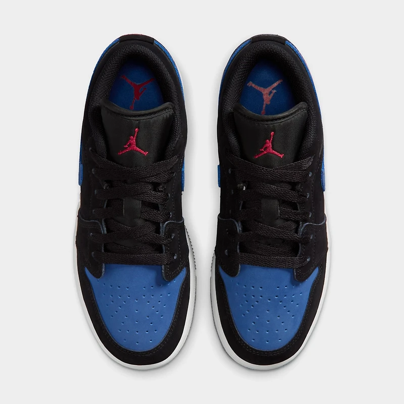 Jordan 1 Low GS Black / Summit White - True Blue