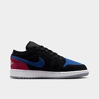 Jordan 1 Low GS Black / Summit White - True Blue