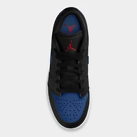 Jordan 1 Low GS Black / Summit White - True Blue