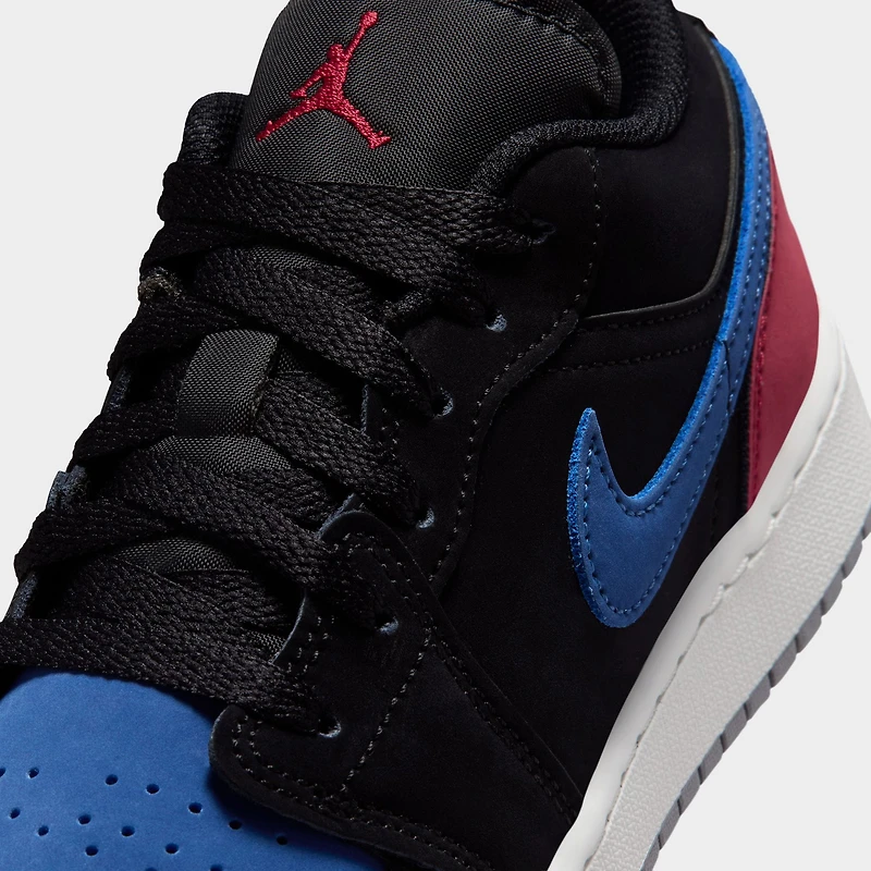 Jordan 1 Low GS Black / Summit White - True Blue