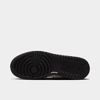 Jordan 1 Low GS Black / Starfish - White