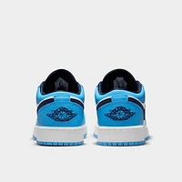 Jordan 1 Low GS Blanc / Bleu poudre foncé - Obsidienne