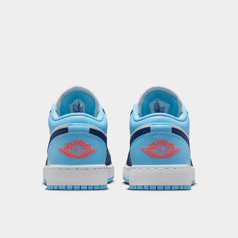 Jordan 1 Low GS Voile / Bleu Vide - Froid