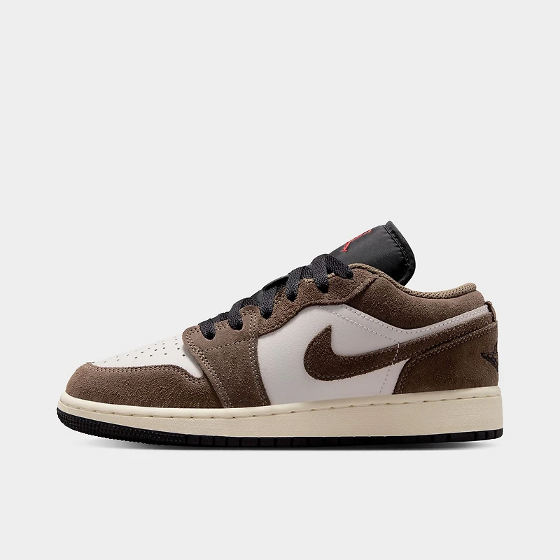 Jordan 1 Low GS Palomino / Black Phantom - Red