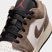 Jordan 1 Low GS Palomino / Noir Phantom - Rouge