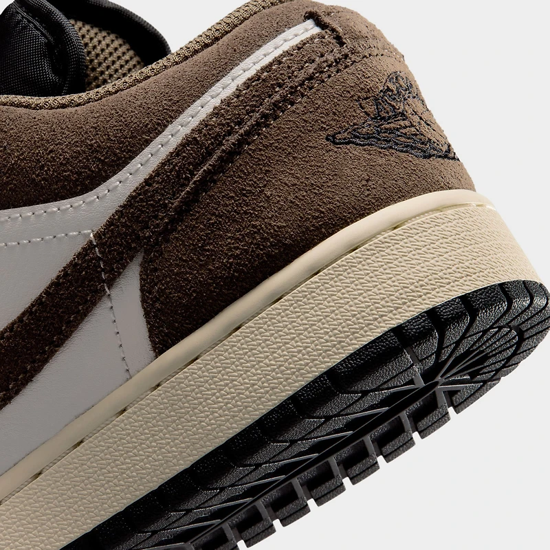 Jordan 1 Low GS Palomino / Noir Phantom - Rouge