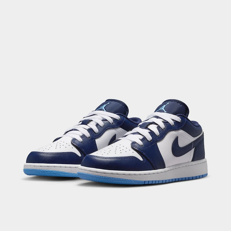 Jordan 1 Low GS Midnight Navy / University Blue - White