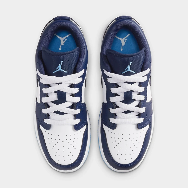 Jordan 1 Low GS Midnight Navy / University Blue - White