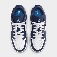 Jordan 1 Low GS Midnight Navy / University Blue - White