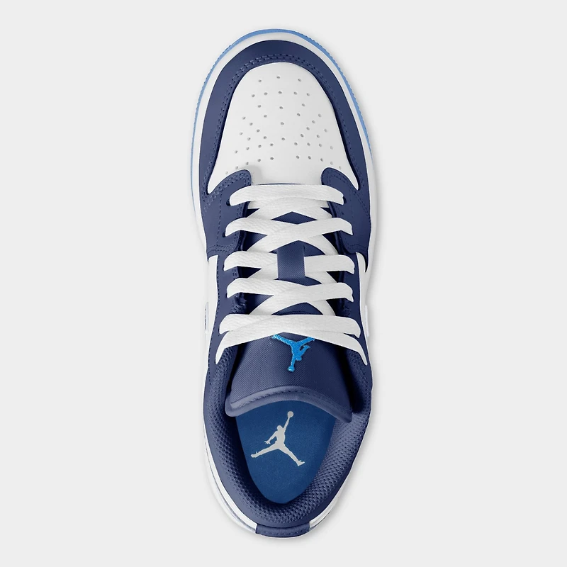 Jordan 1 Low GS Midnight Navy / University Blue - White