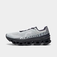 On Cloudmonster 1 Glacier / Black