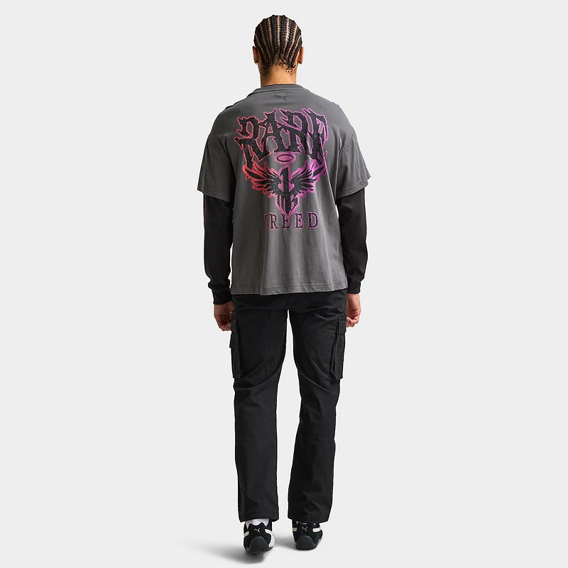 PUMA LaMelo World Tournament Longsleeve Tee / Dusky Gray