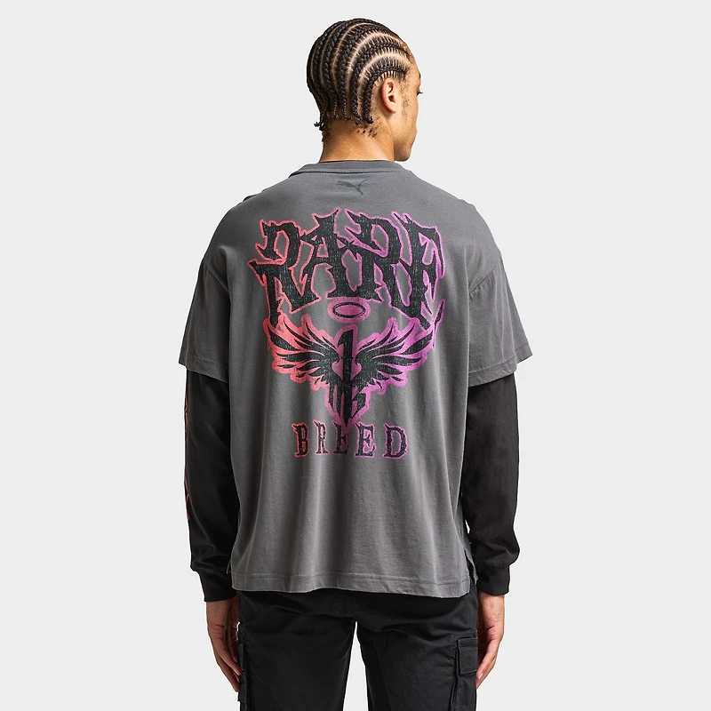 PUMA LaMelo World Tournament Longsleeve Tee / Dusky Gray