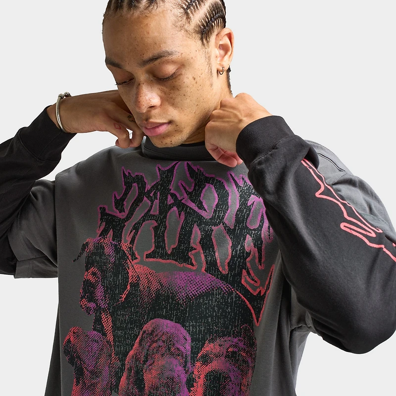 PUMA LaMelo World Tournament Longsleeve Tee / Dusky Gray