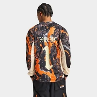 PUMA x LaFrancé HEEM Moto Jersey Orange Glo / All over Print