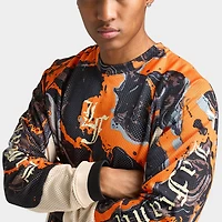 PUMA x LaFrancé HEEM Moto Jersey Orange Glo / All over Print