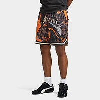 PUMA x LaFrancé HEEM Era 6" Short Orange Glo / All over Print