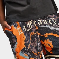 PUMA x LaFrancé HEEM Era 6" Short Orange Glo / All over Print