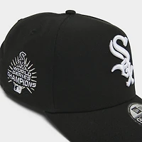 New Era Chicago World Series Champion White Sox 9FORTY A-Frame  Black / White