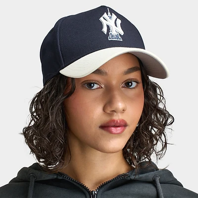New Era New York Yankees 9FORTY A-Frame Blue / Chrome