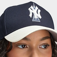 New Era New York Yankees 9FORTY A-Frame Blue / Chrome