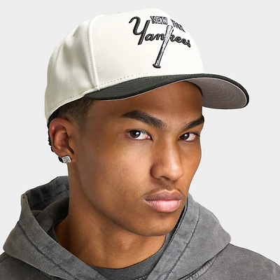 New Era New York Yankees 9FIFTY A-Frame Chrome / Black