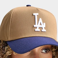 New Era Los Angeles Dodgers 9FORTY AF Khaki / Navy