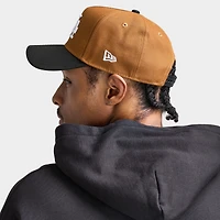 New Era Yankees Dodgers Mix Logo 9FORTY AF Khaki / Black