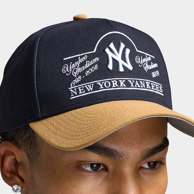 New Era New York Yankees Stadium 9FORTY AF Navy / Wheat