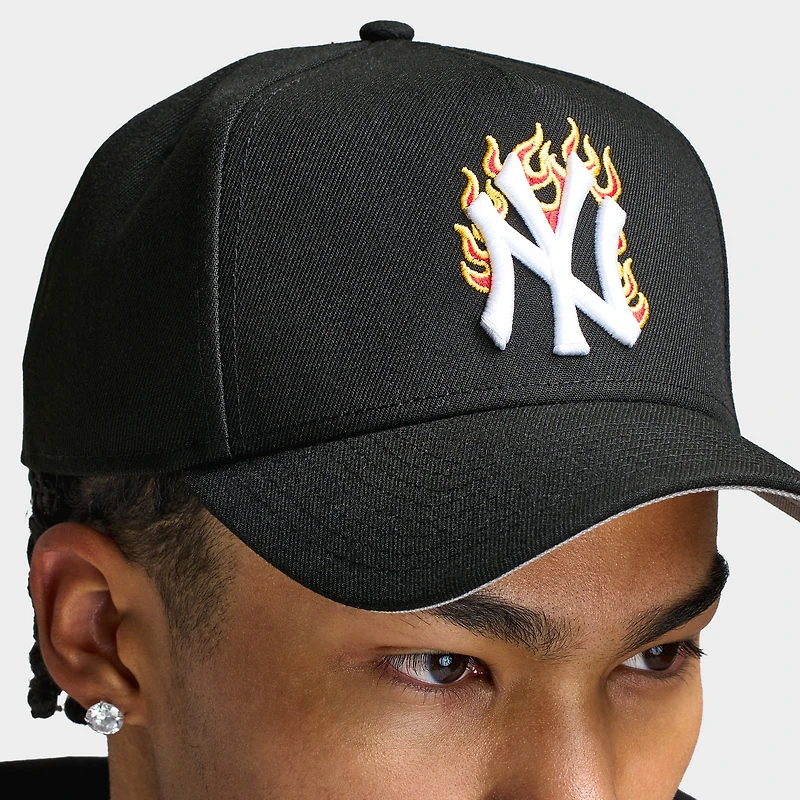 New Era New York Yankees Flammes 9FORTY AF / Noir