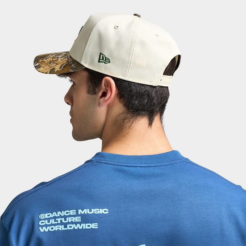 Casquette New Era 9FORTY A-Frame Chrome / Camouflage Realtree des Toronto Maple Leafs