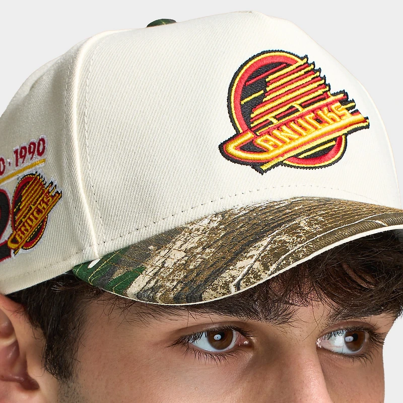 New Era Vancouver Canucks 9FORTY A-Frame Chrome / Camouflage Realtree