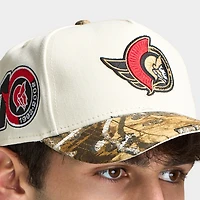 9FORTY A-Frame New Era Casquette Ottawa Senators Chrome / Camouflage Realtree