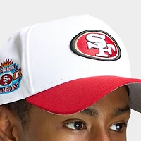 New Era Casquette 9FORTY A-Frame SF 49ers Blanc / Écarlate