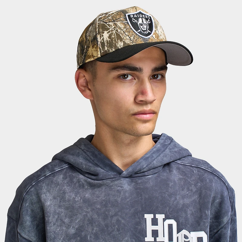 New Era Las Vegas Raiders 9FORTY A-Frame Realtree Camo / Black