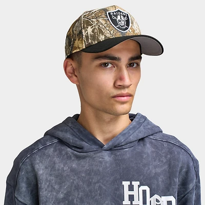 New Era Las Vegas Raiders 9FORTY A-Frame Realtree Camo / Black