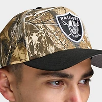New Era Las Vegas Raiders 9FORTY A-Frame Realtree Camo / Black