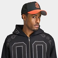 New Era Casquette SF Giants Upside Down 9FORTY A-Frame Noir / Orange