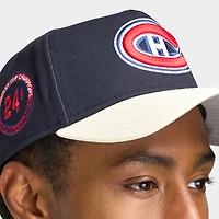 New Era Canadiens de Montréal 9FORTY A-Frame Marine / Chrome