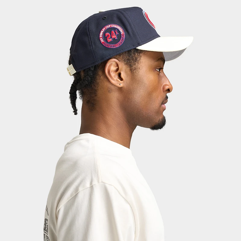 New Era Canadiens de Montréal 9FORTY A-Frame Marine / Chrome