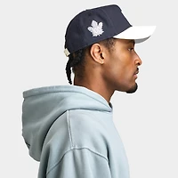 New Era Casquette 9FORTY A-Frame Toronto Maple Leafs Marine / Chrome