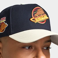 New Era Vancouver Canucks 9FORTY A-Frame Navy / Chrome