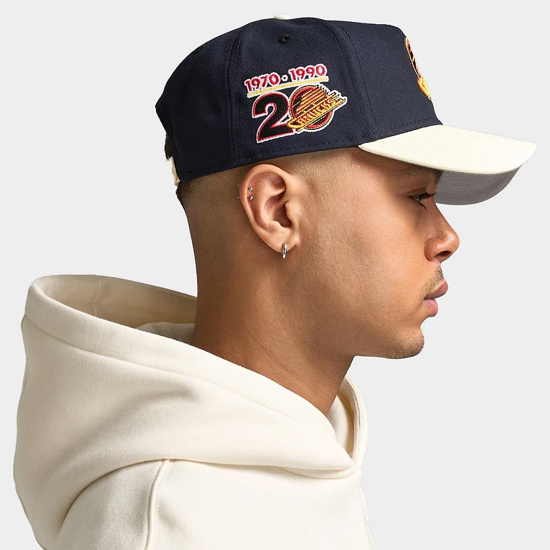 New Era Vancouver Canucks 9FORTY A-Frame Navy / Chrome