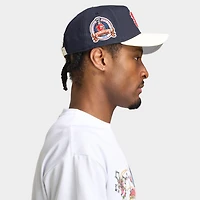 New Era Calgary Flames 9FORTY A-Frame Bleu Marine / Chrome
