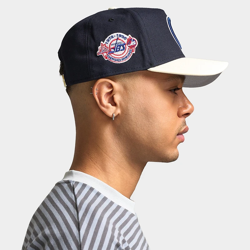New Era Winnipeg Jets 9FORTY A-Frame Marine / Chrome