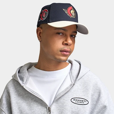 New Era Ottawa Senators 9FORTY A-Frame Navy / Chrome