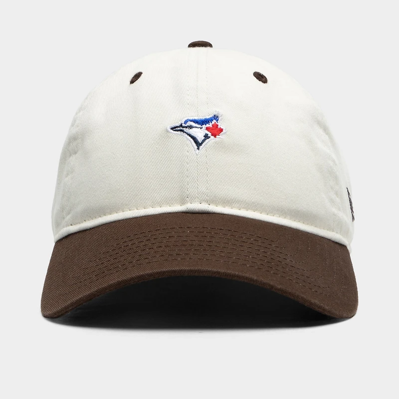 New Era Toronto Blue Jays Mini Logo 9TWENTY Chrome / Brun