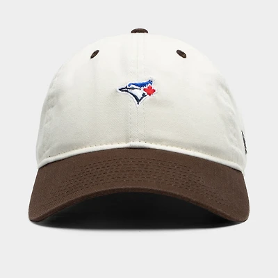 New Era Toronto Blue Jays Mini Logo 9TWENTY Chrome / Brun