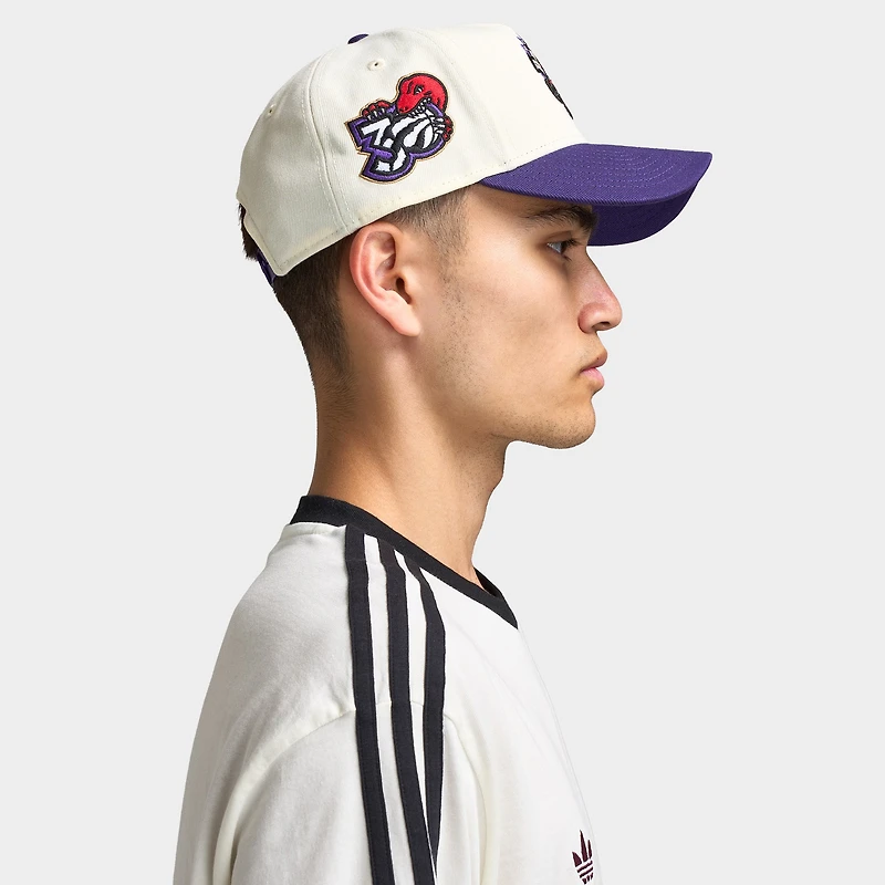 New Era Toronto Raptors 9FORTY AF Chrome / Purple